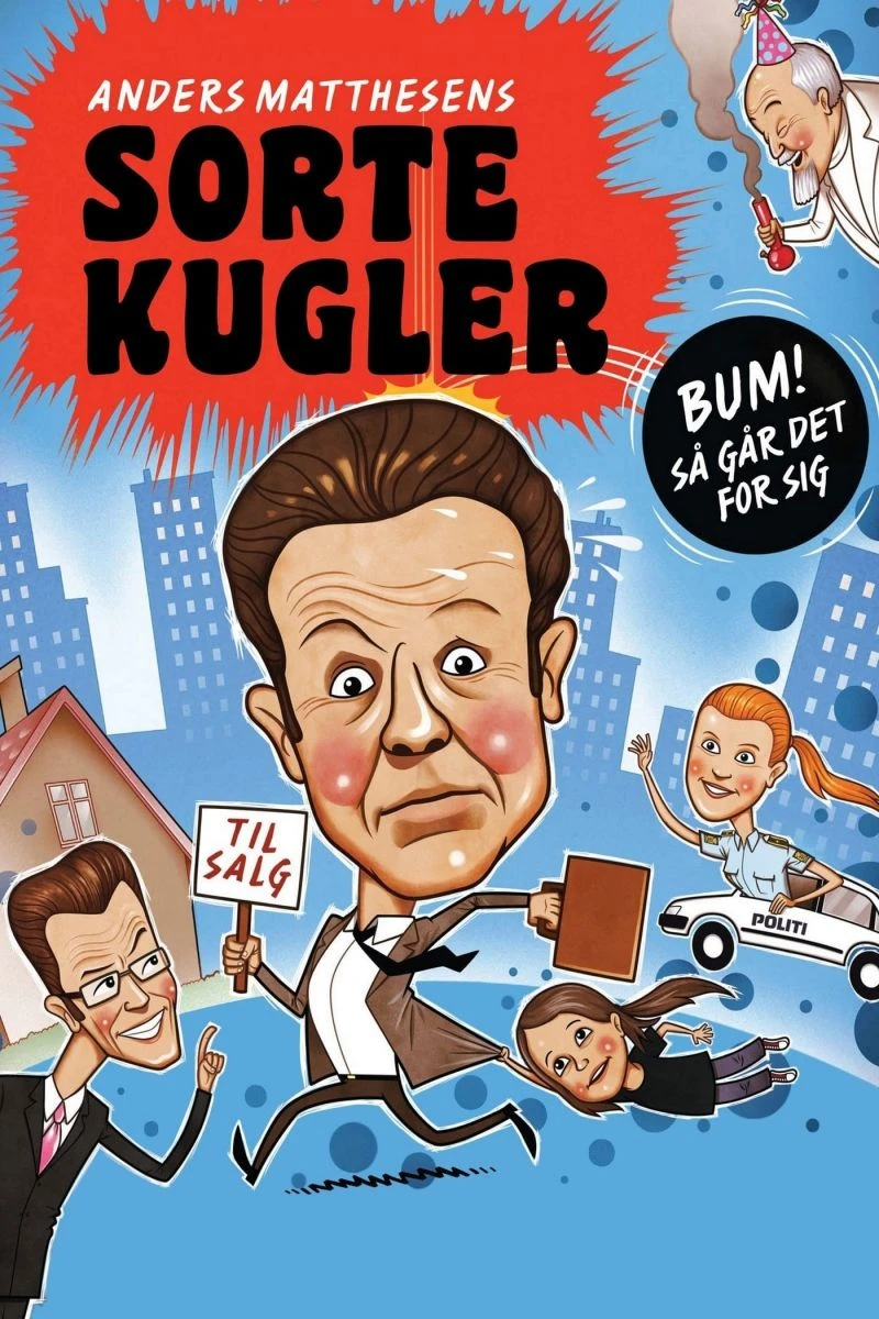 Sorte kugler Plakat