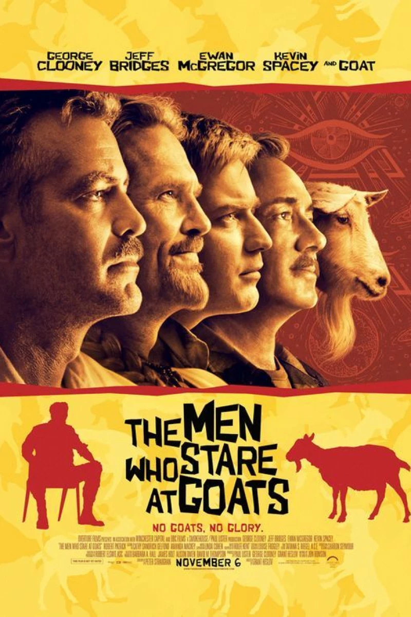 The Men Who Stare At Goats Plakat