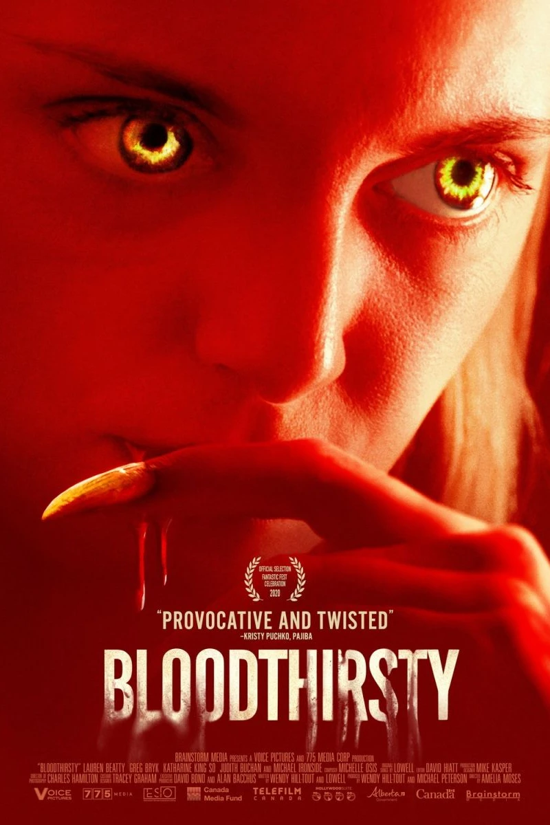 Bloodthirsty Plakat