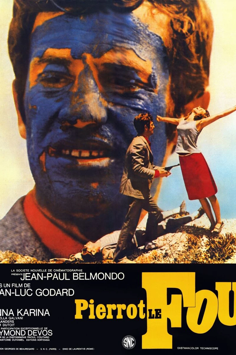 Pierrot le fou Plakat