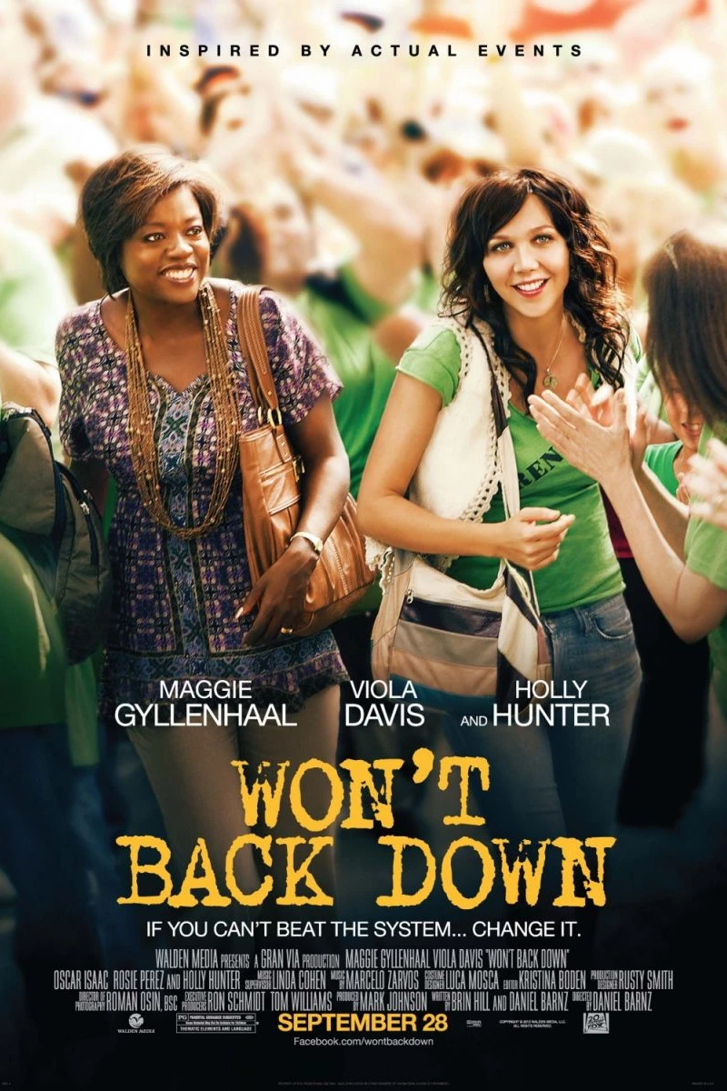 Won't Back Down Plakat