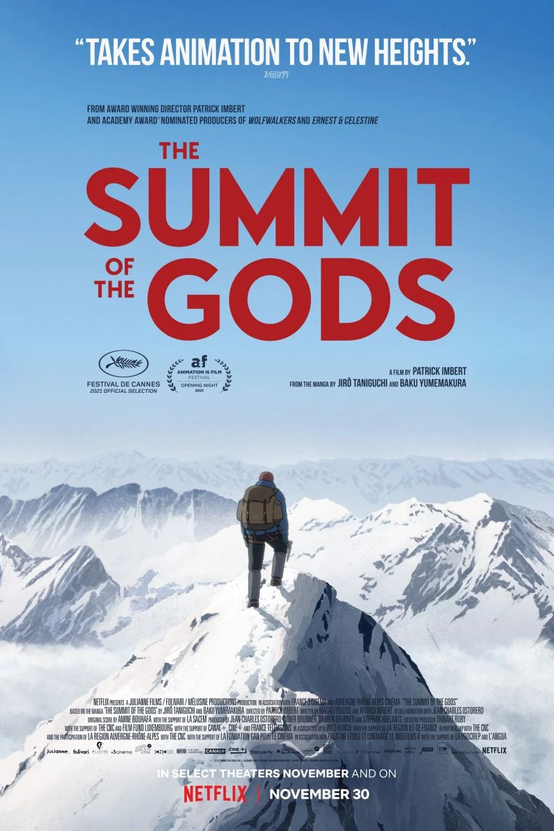 The Summit of the Gods Plakat