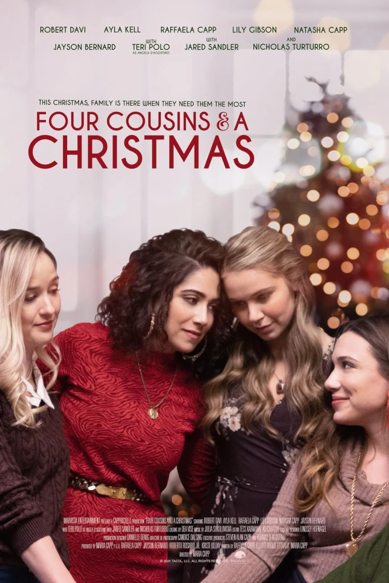 Four Cousins and A Christmas Plakat