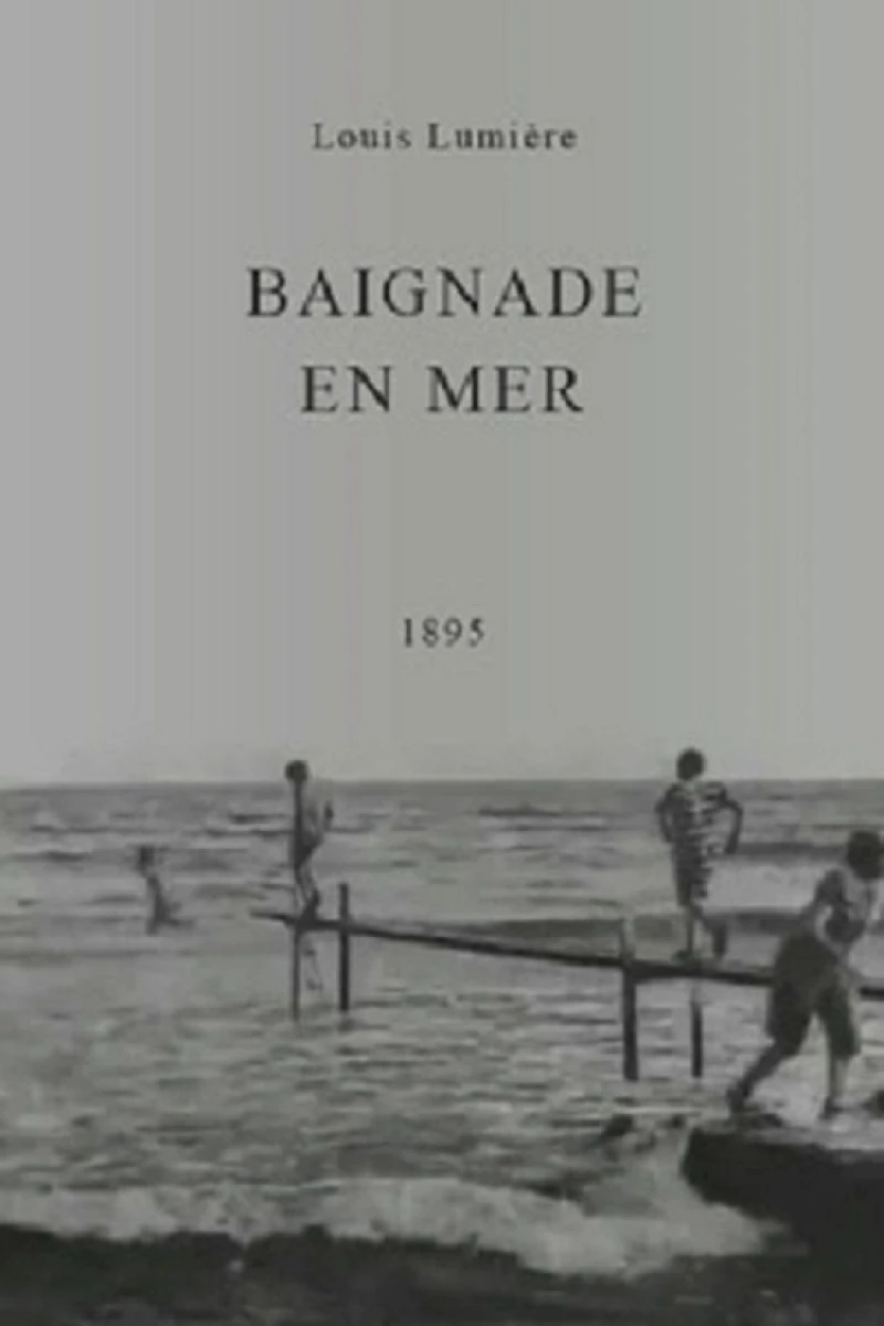 Baignade en mer Plakat