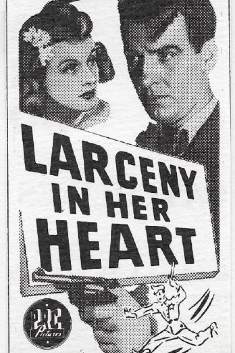 Larceny in Her Heart Plakat