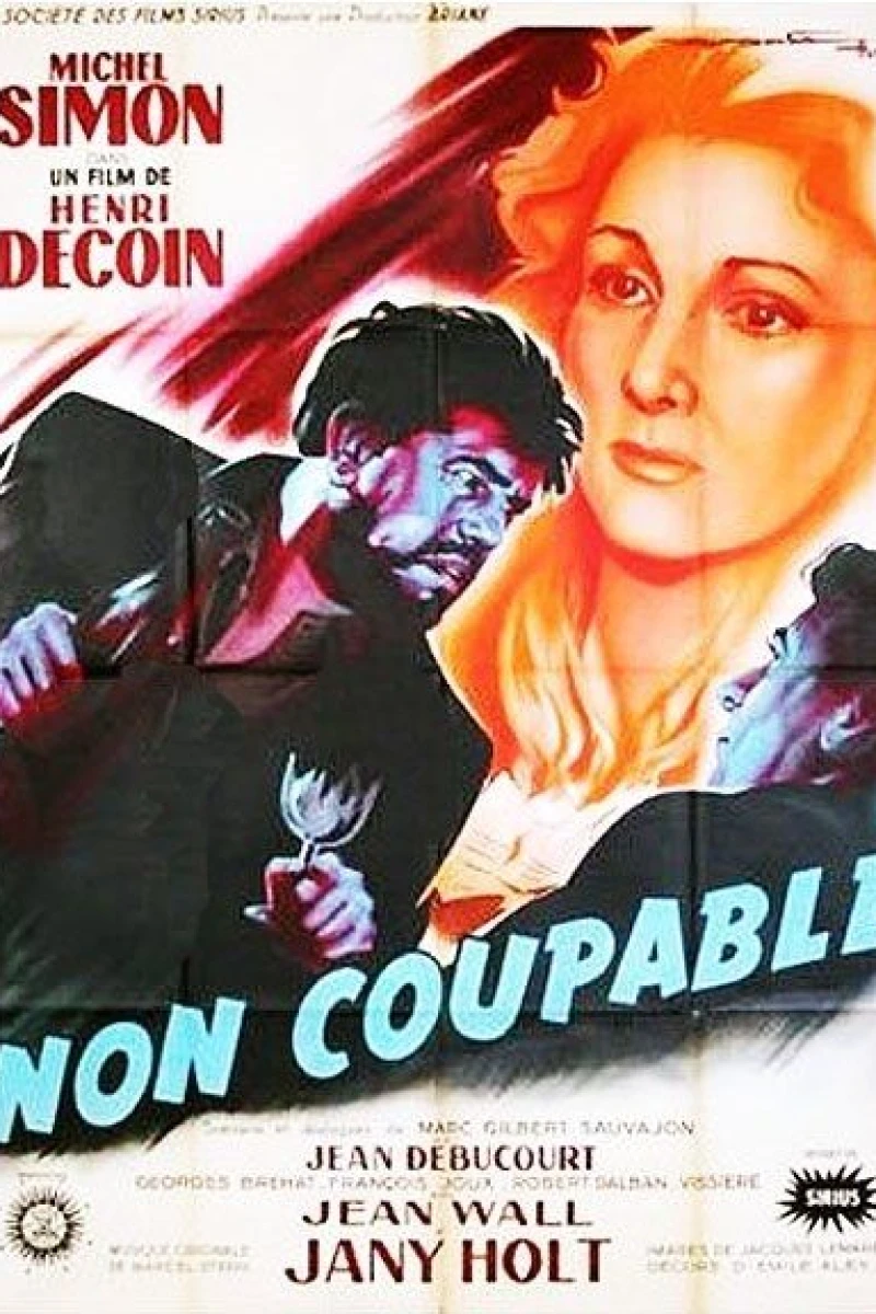 Non coupable Plakat