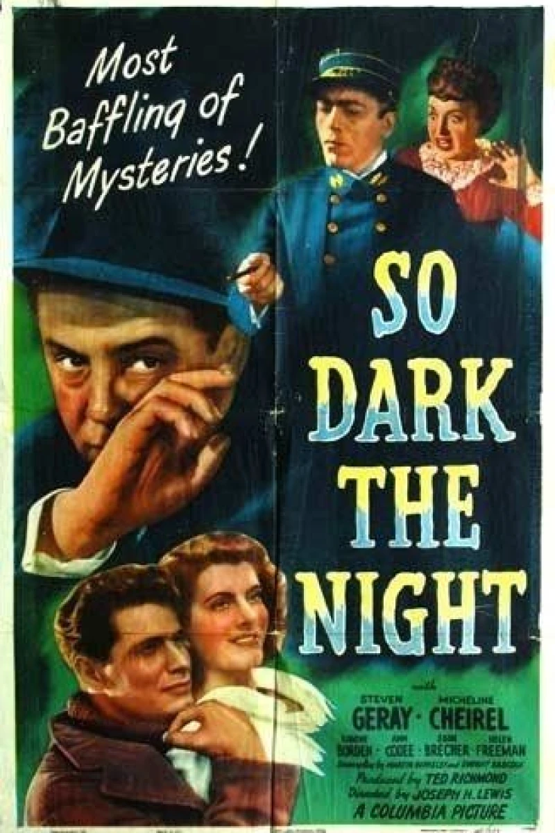 So Dark the Night Plakat