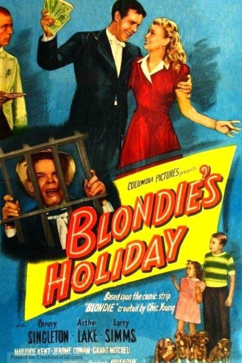 Blondie's Holiday Plakat