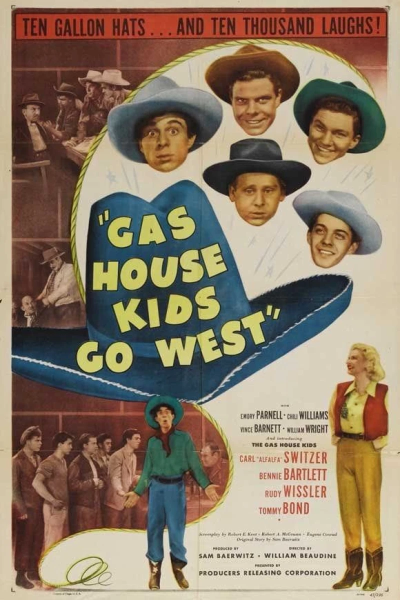 Gas House Kids Go West Plakat