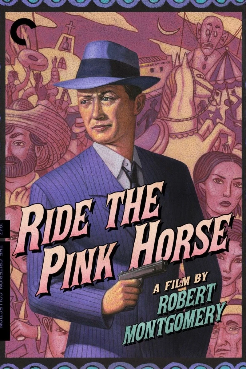 Ride the Pink Horse Plakat