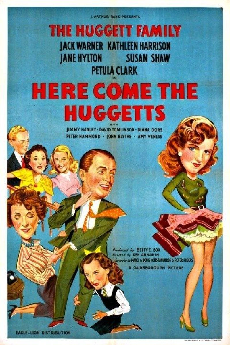 Here Come the Huggetts Plakat