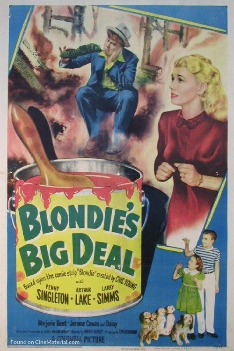 Blondie's Big Deal Plakat