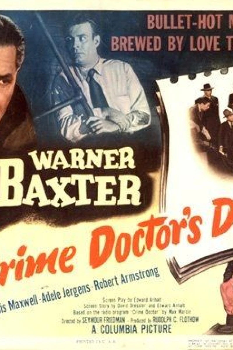 The Crime Doctor's Diary Plakat