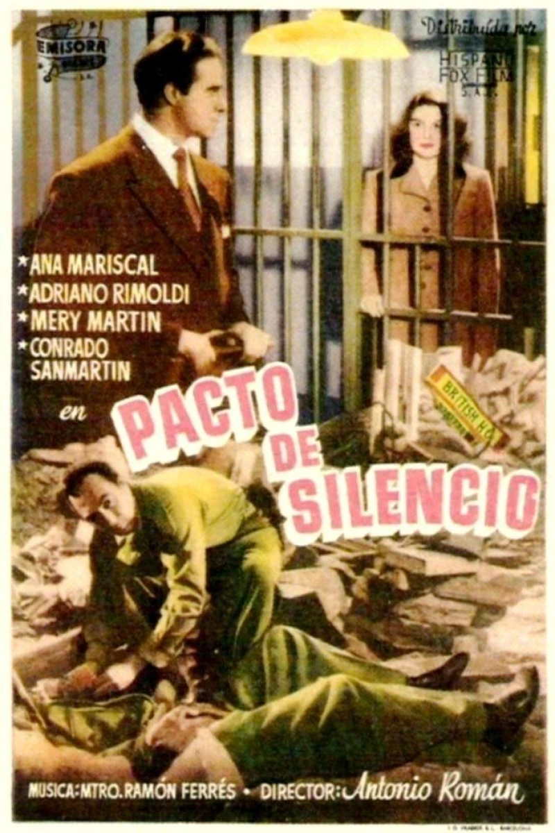 Pacto de silencio Plakat