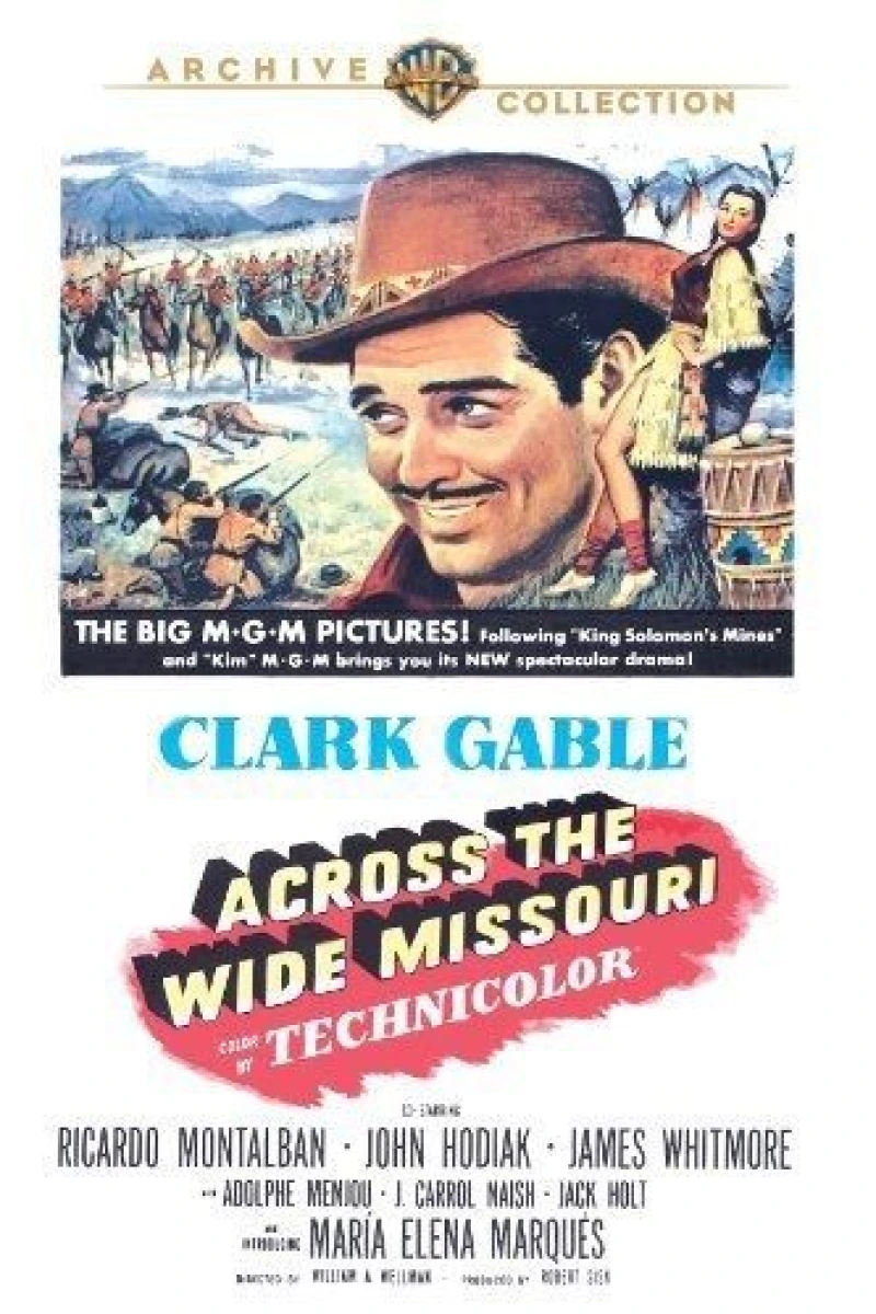 Across the Wide Missouri Plakat