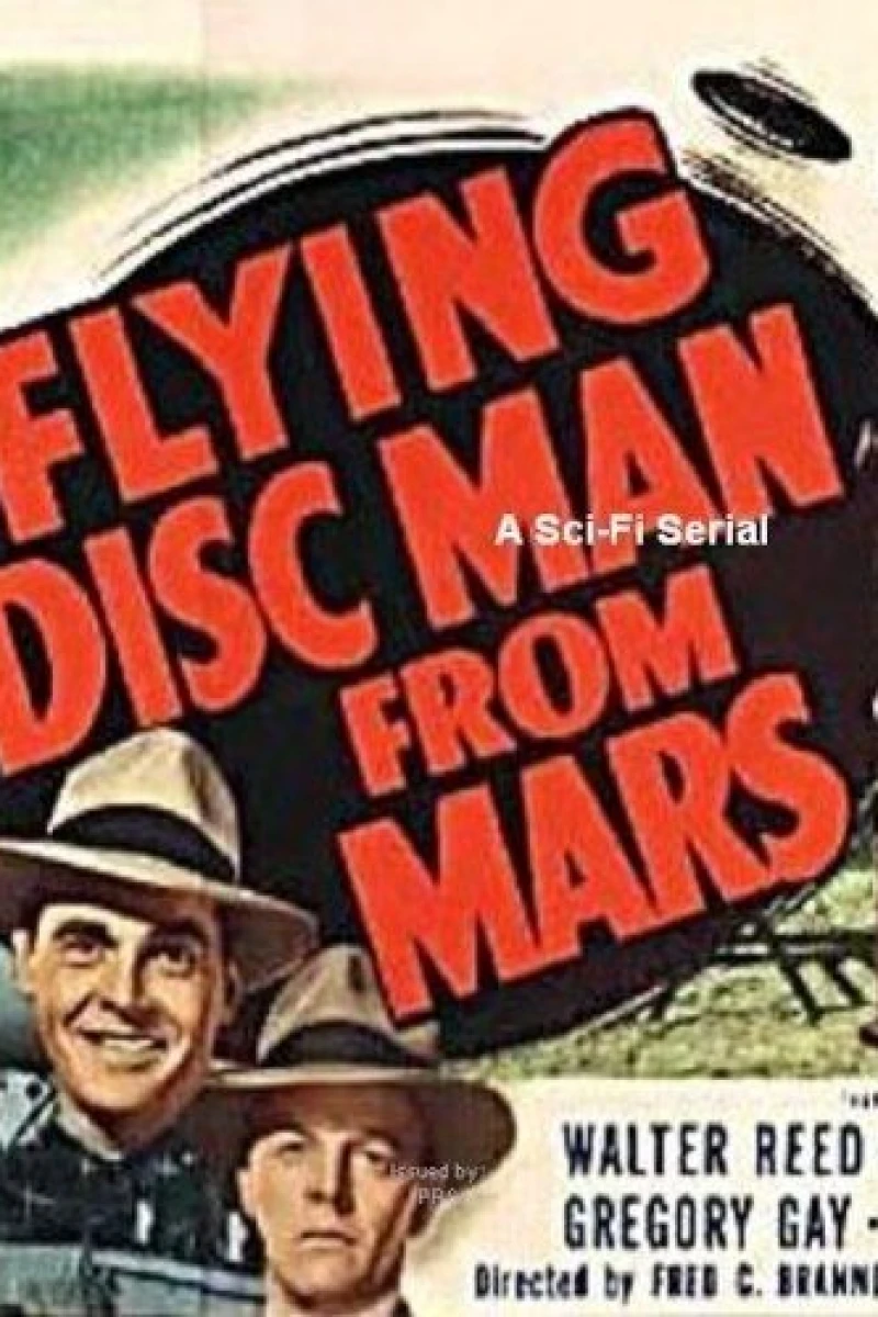 Flying Disc Man from Mars Plakat