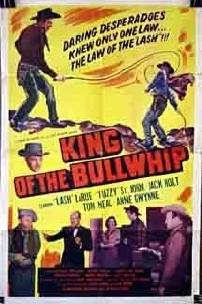 King of the Bullwhip Plakat