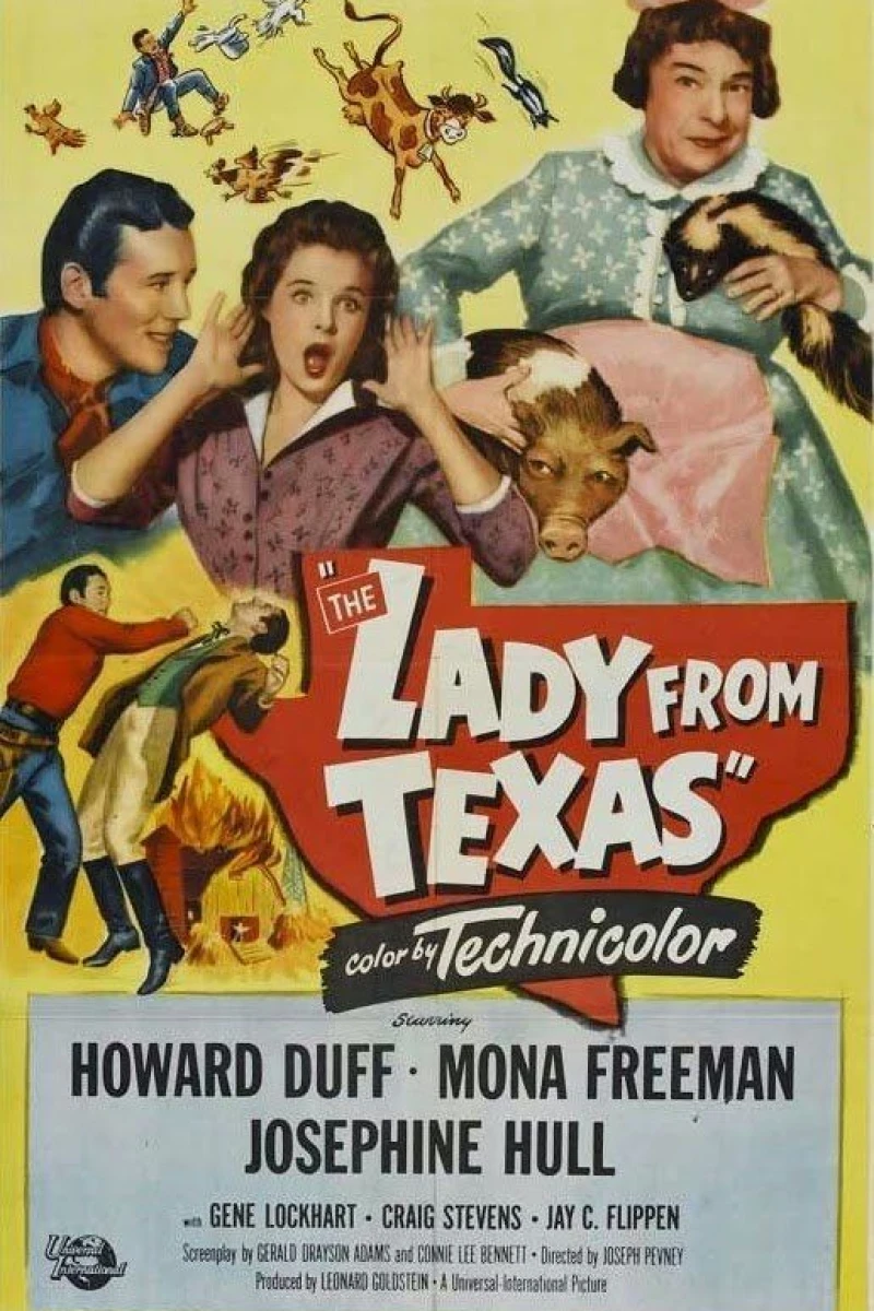 The Lady from Texas Plakat