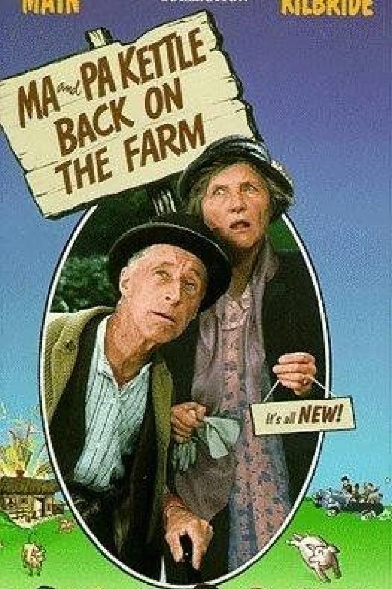 Ma and Pa Kettle Back on the Farm Plakat