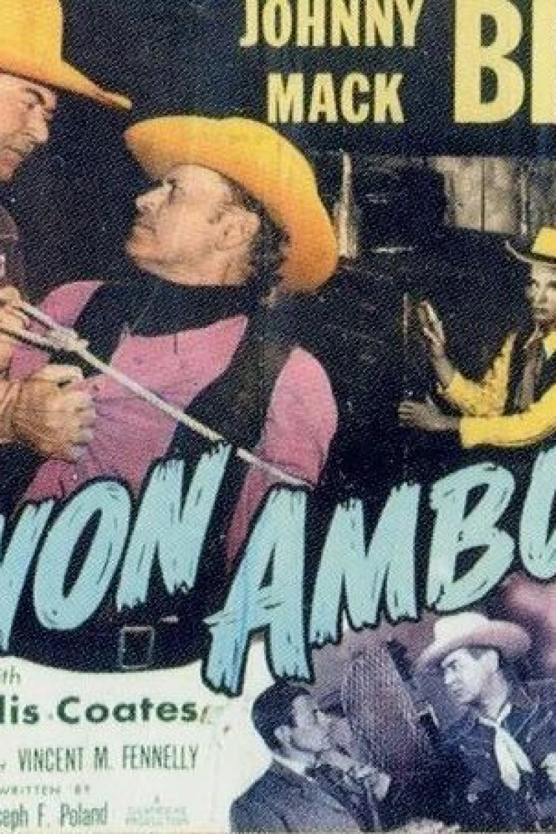 Canyon Ambush Plakat