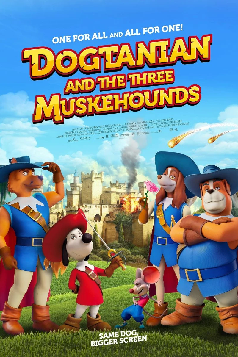 Dogtanian og de tre muskevovser Plakat