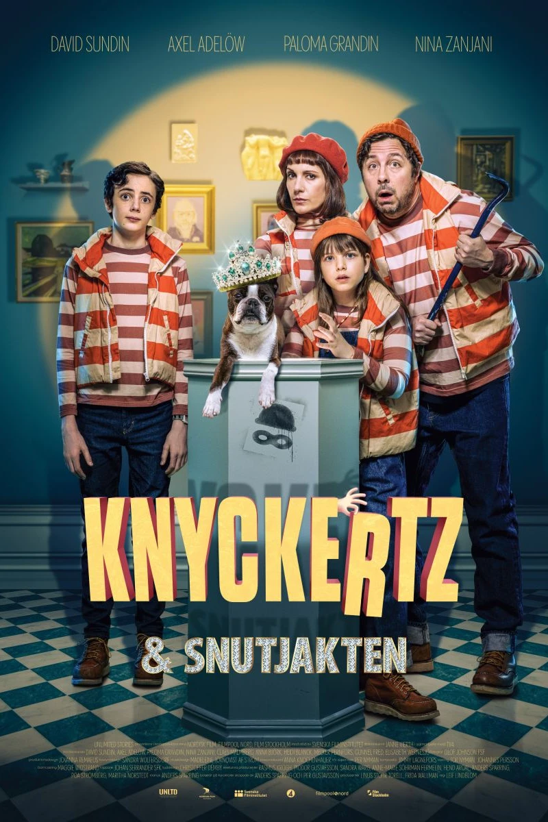 Knyckertz och snutjakten Plakat