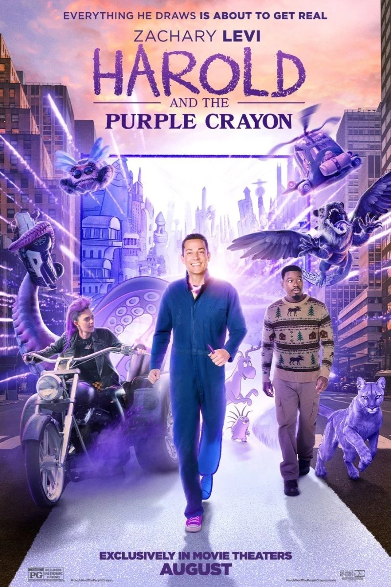 Harold and the Purple Crayon Plakat