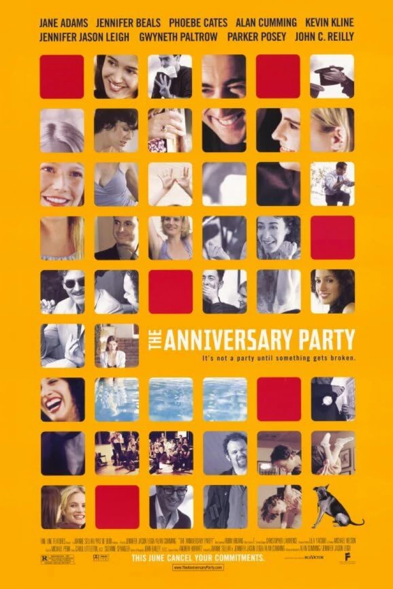 The Anniversary Party Plakat