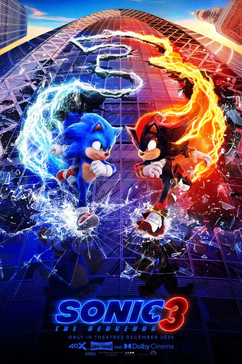 Sonic the Hedgehog 3 Plakat