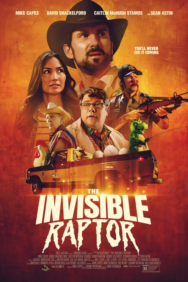 The Invisible Raptor Plakat