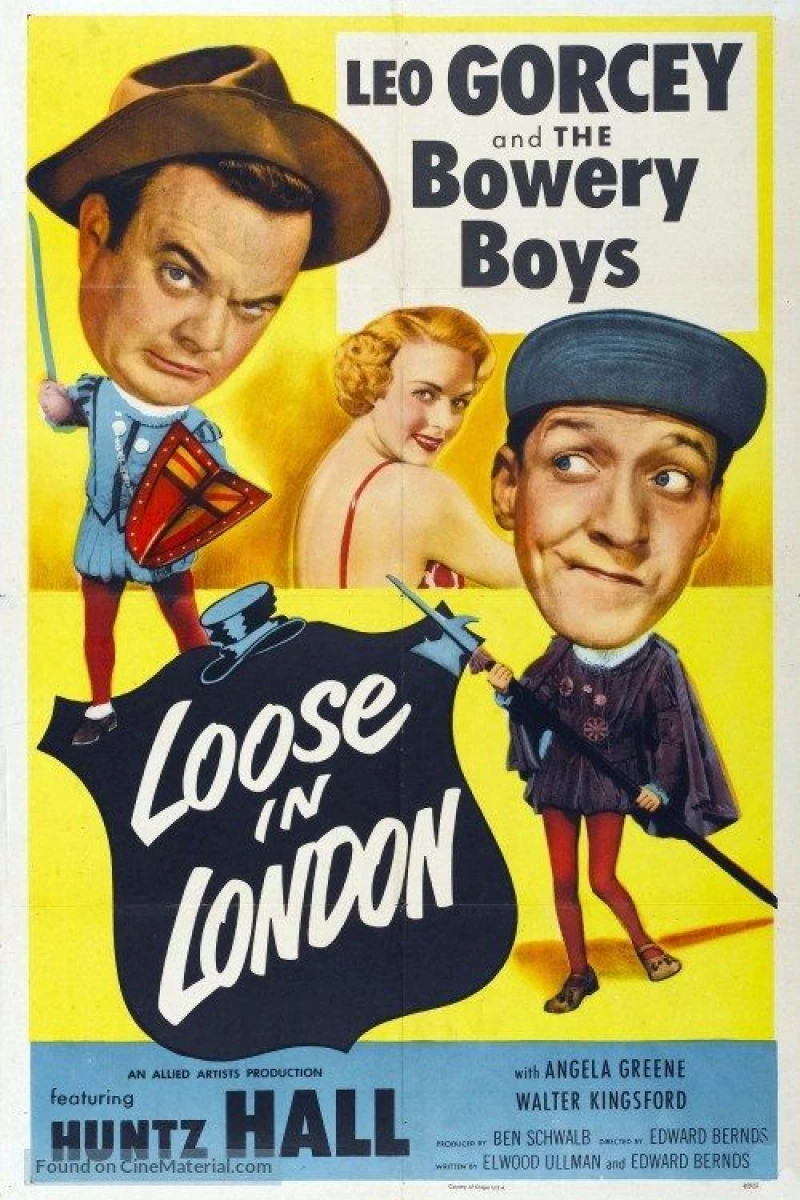 Loose in London Plakat