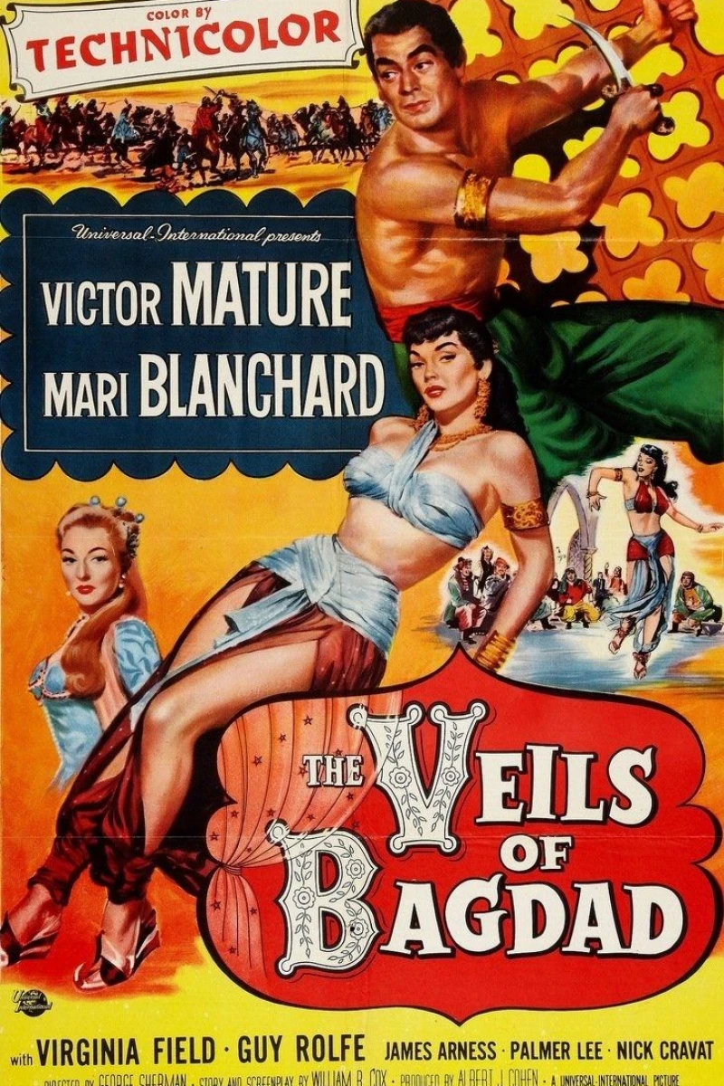 The Veils of Bagdad Plakat