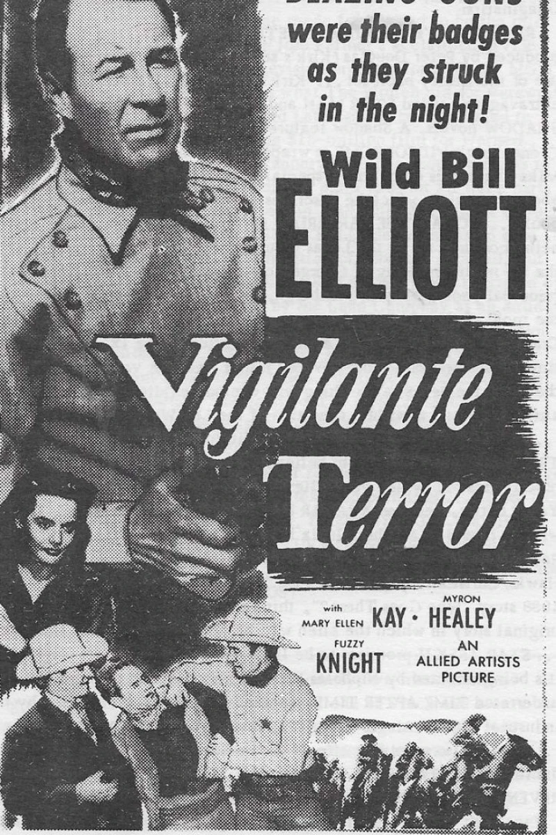 Vigilante Terror Plakat