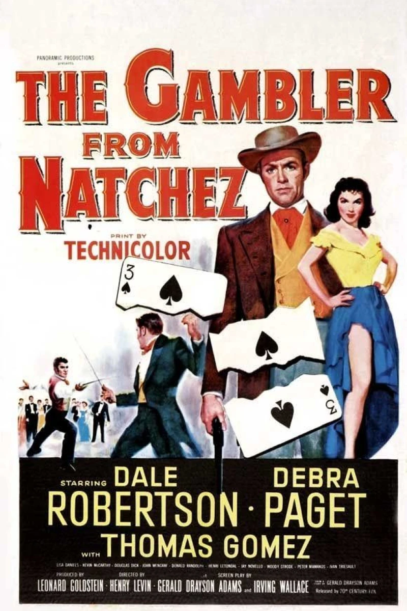 The Gambler from Natchez Plakat