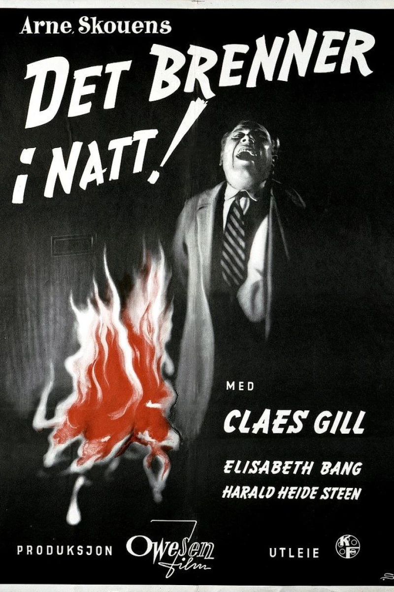 Fire in the Night Plakat