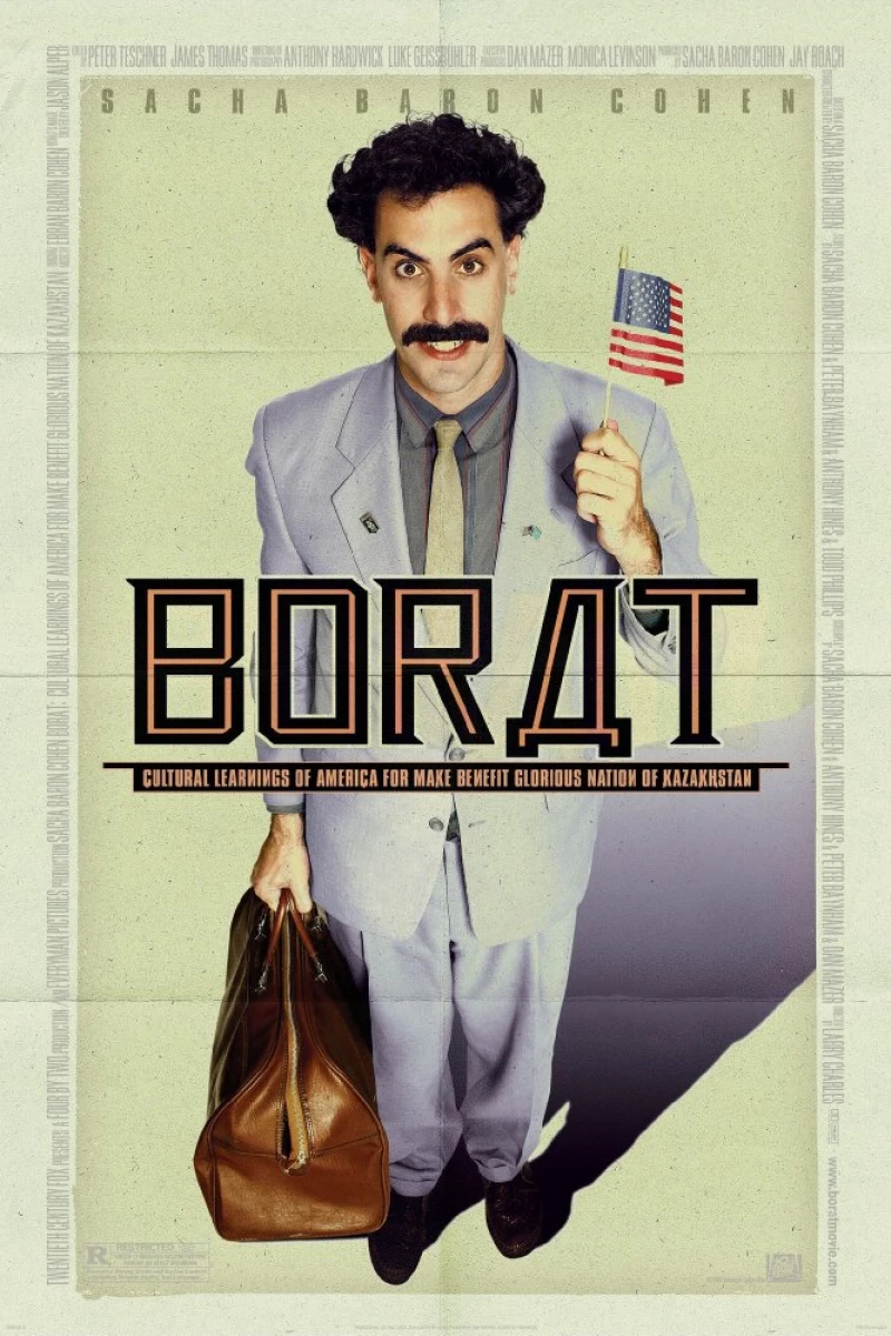 Borat: Kulturel læring i Amerika til gavn for den herlige nation i Kasakhstan Plakat