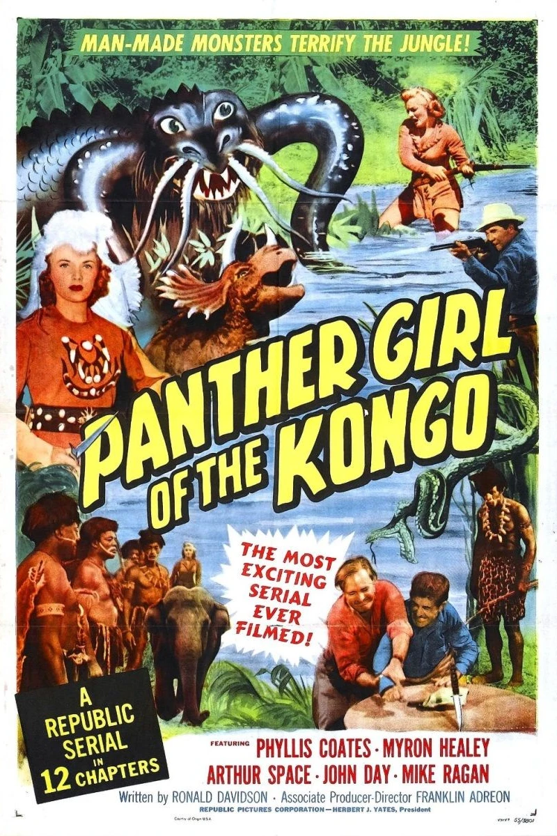 Panther Girl of the Kongo Plakat