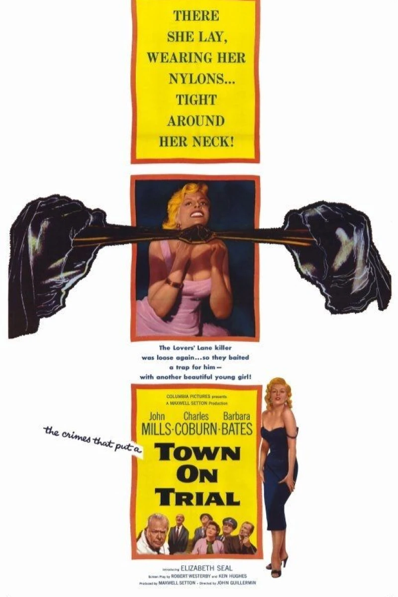 Town on Trial Plakat