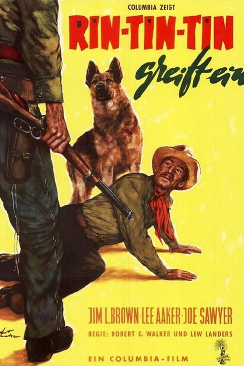 The Challenge of Rin Tin Tin Plakat