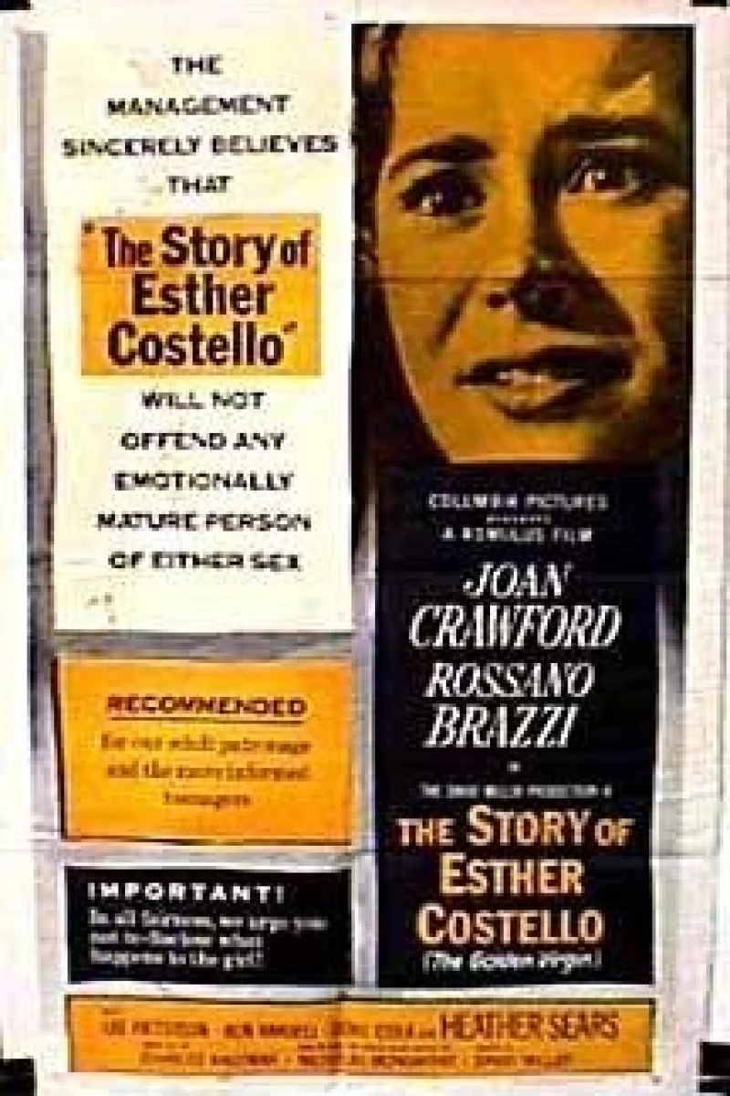 The Story of Esther Costello Plakat