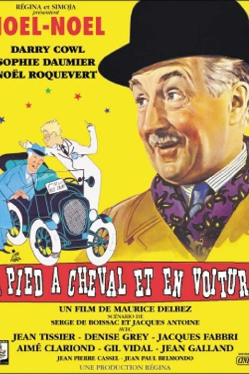 À pied, à cheval et en voiture Plakat