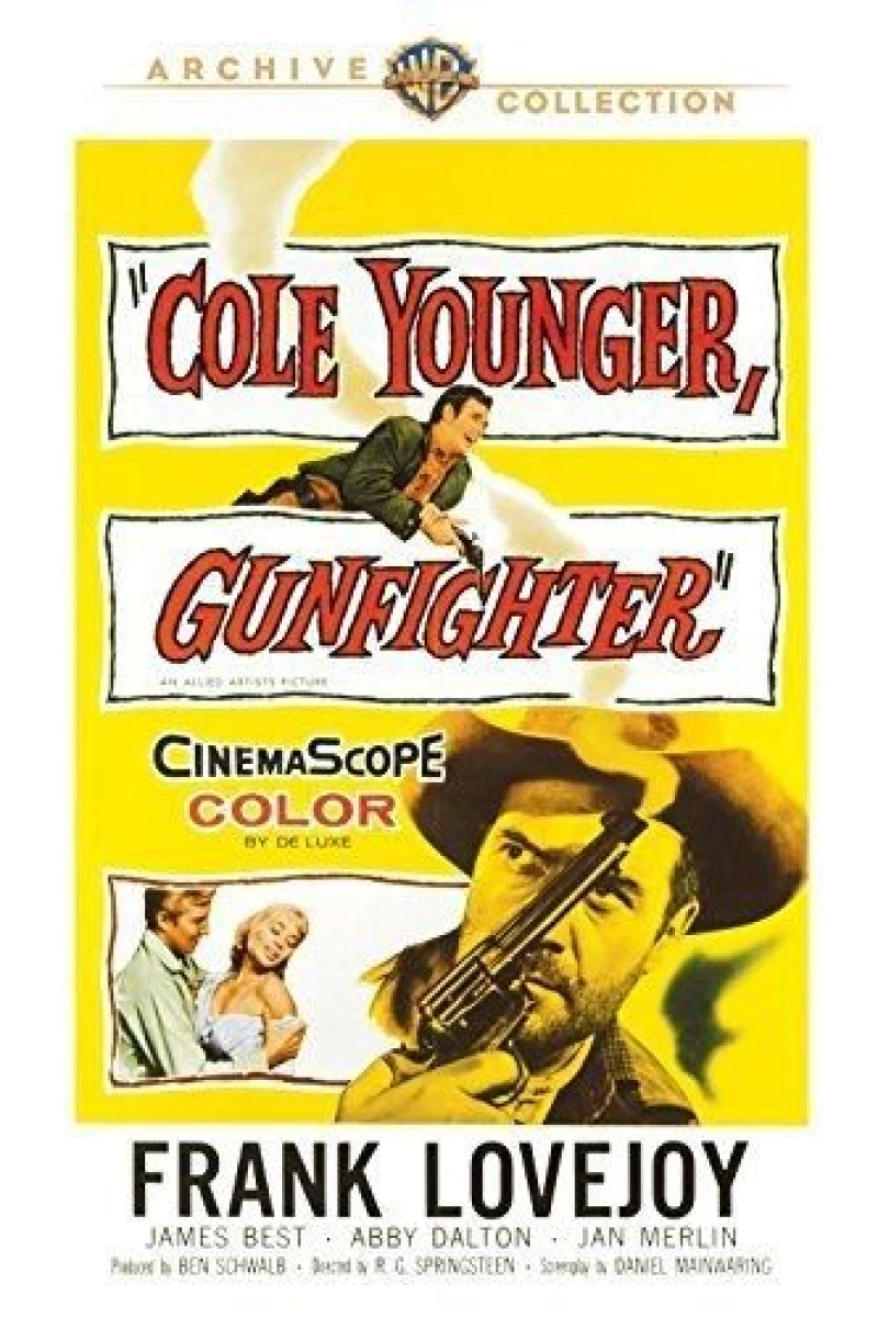 Cole Younger, Gunfighter Plakat