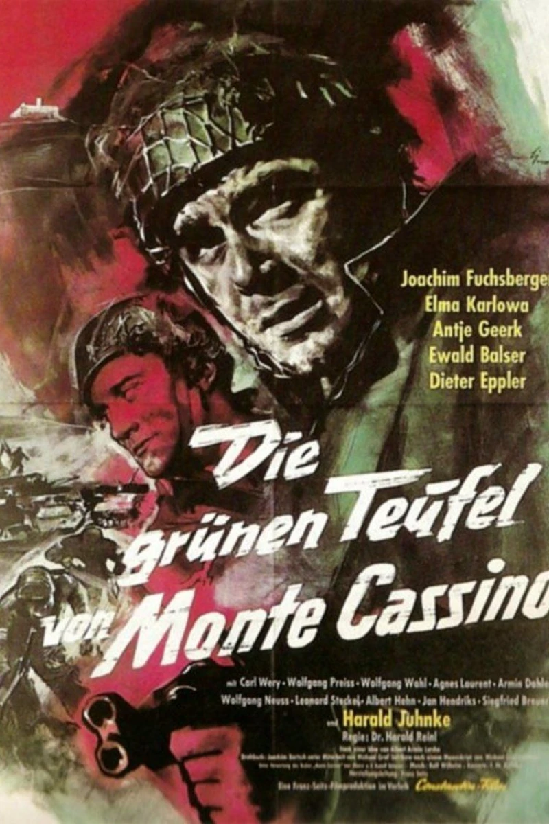 Die grünen Teufel von Monte Cassino Plakat