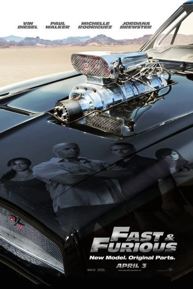 Fast Furious 4 Plakat