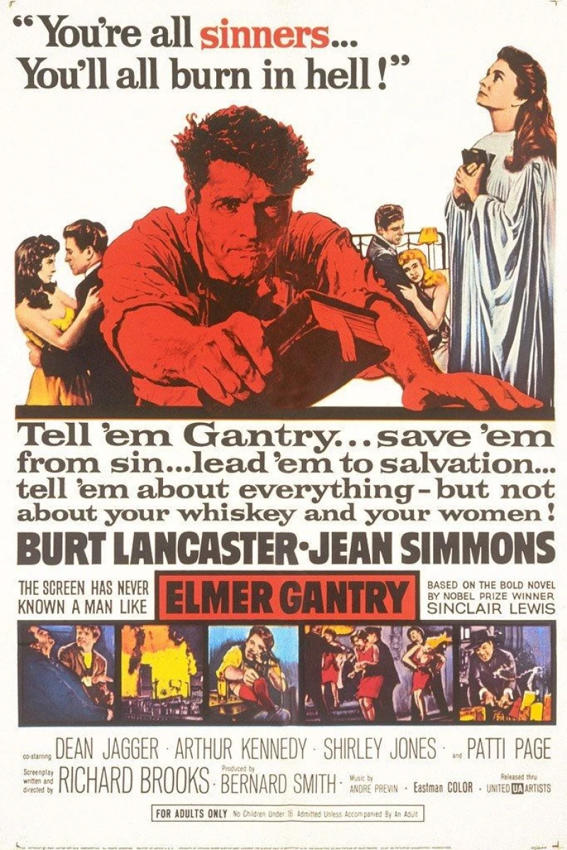 Elmer Gantry Plakat