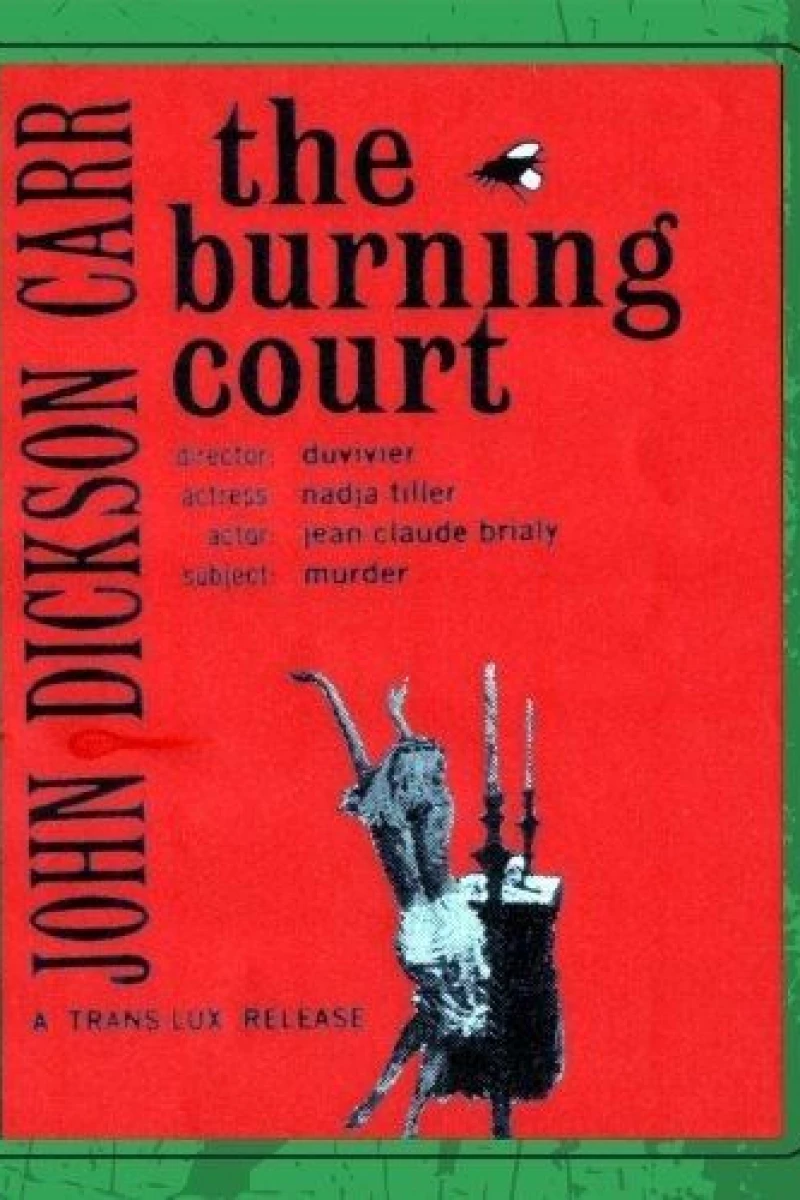 The Burning Court Plakat