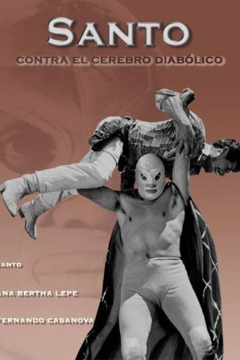 Santo and the Diabolical Brain Plakat