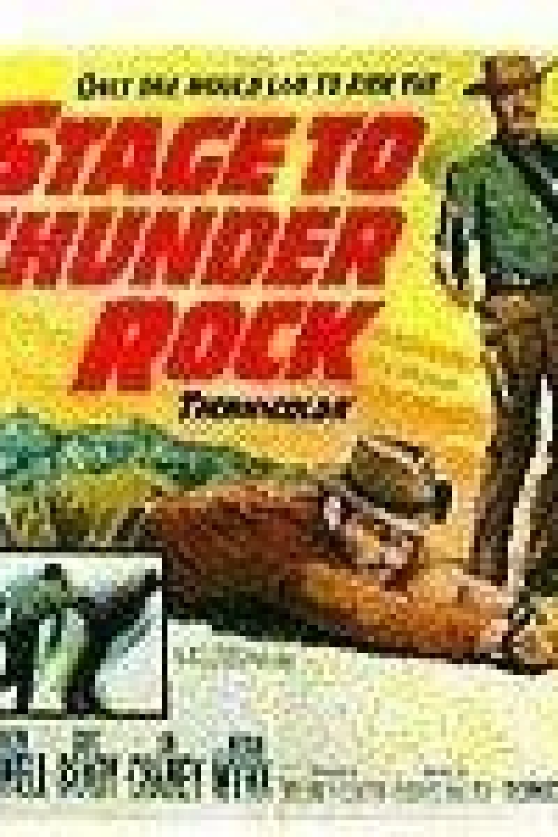 Stage to Thunder Rock Plakat