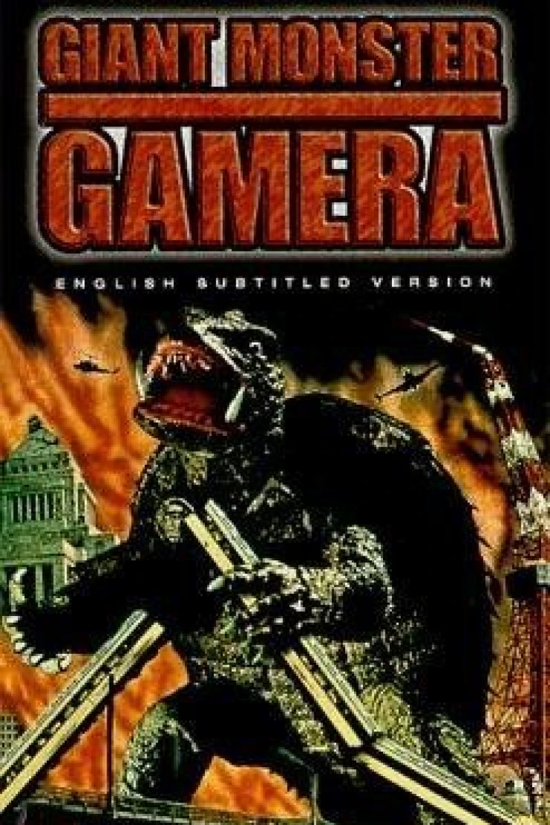 Daikaijû Gamera Plakat