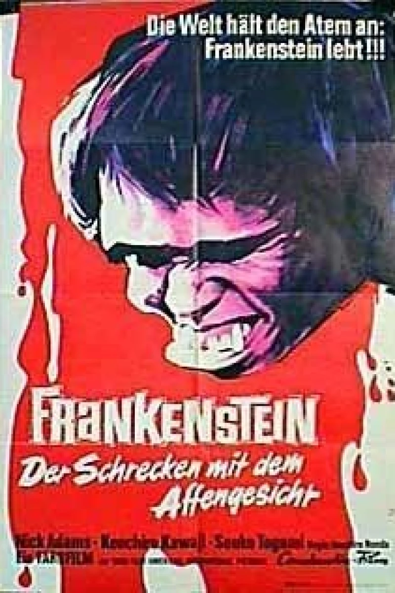 Frankenstein Conquers the World Plakat